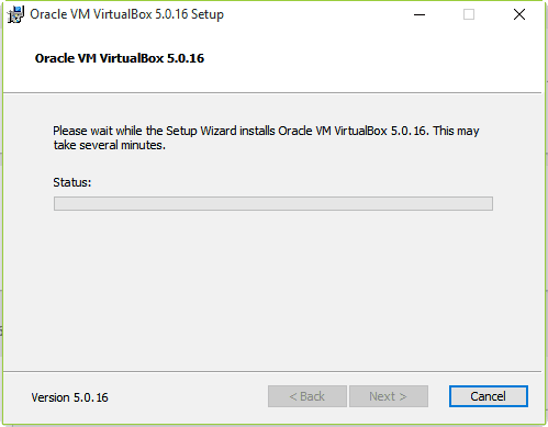 Install VirtualBox On Windows 10 - Installing