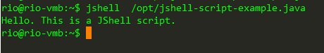Exit JShell After Executing A Script - Close JShell session